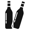 Glass bottle icon