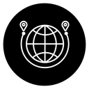 Global distribution icon