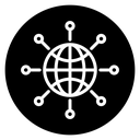 Global network icon