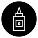 Glue bottle icon