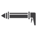 Glue gun icon