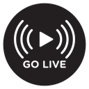 Go live icon