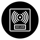 Go live icon