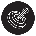 Goal setting icon