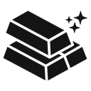 Gold bars icon