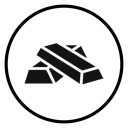 Gold bars (2) icon