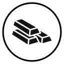 Gold bars icon
