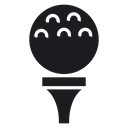 Golf ball 3 icon