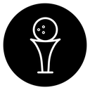 Golf ball icon