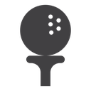 Golf ball icon