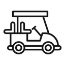 Golf cart 2 icon