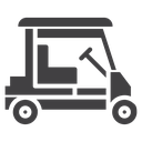 Golf cart 4 icon