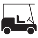 Golf cart icon