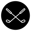 Golf club icon