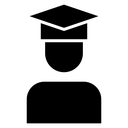 Graduate student icon