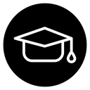 Graduation cap 2 icon