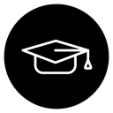 Graduation cap icon