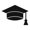 Graduation cap icon