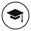 Graduation cap icon