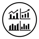 Graph chart icon