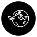 Green Earth Leaf icon