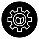 Green technology icon