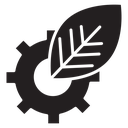 Green technology icon