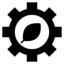 Green technology icon