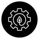 Green technology icon