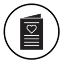 Greeting card icon