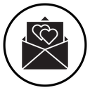 Greeting card icon
