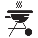 Grill line icon