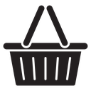 Grocery basket icon