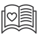 Guests book icon