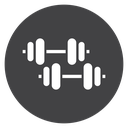 Gym Dumbbells icon