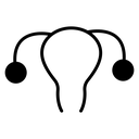 Gynecology Uterus Ovaries icon