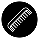 Hair brush icon