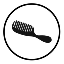 Hair brush icon