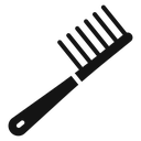 Hair comb icon