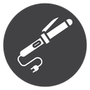Hair Curler Cord icon