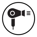 Hair dryer icon