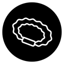 Hair tie icon