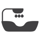 Hair washer sink icon