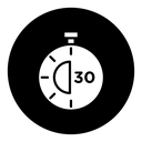 Half hour icon