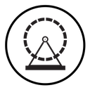 Hamster wheel icon