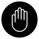 Hand icon