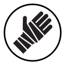 Hand accident icon
