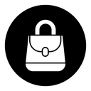 Hand bag icon