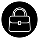 Hand bag icon