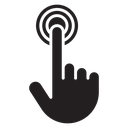 Hand click icon